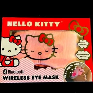 Hello kitty eye mask with Bluetooth headphones